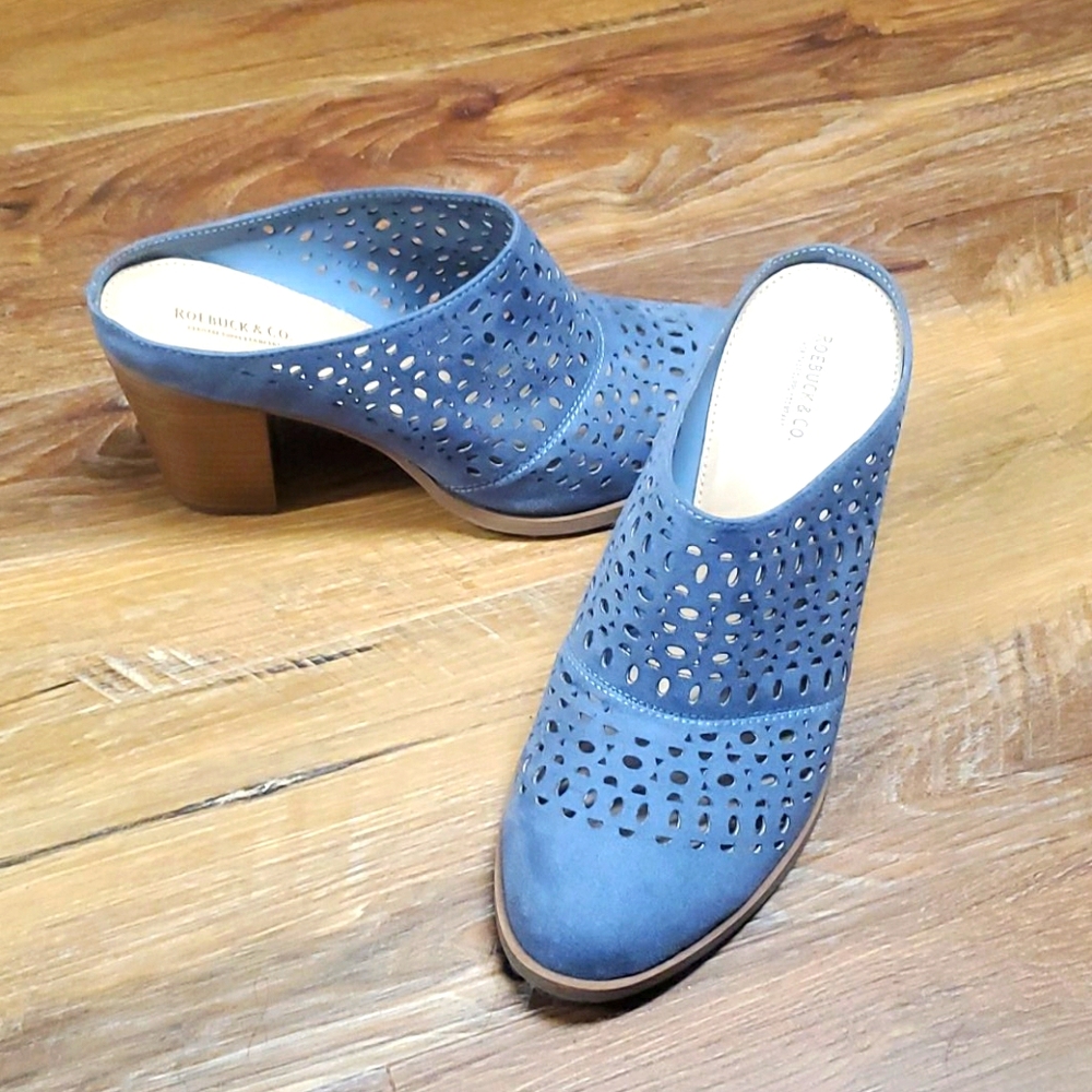 Blue heels